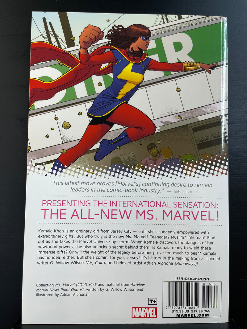 Ms Marvel TPB Volume 01 No Normal (damaged)