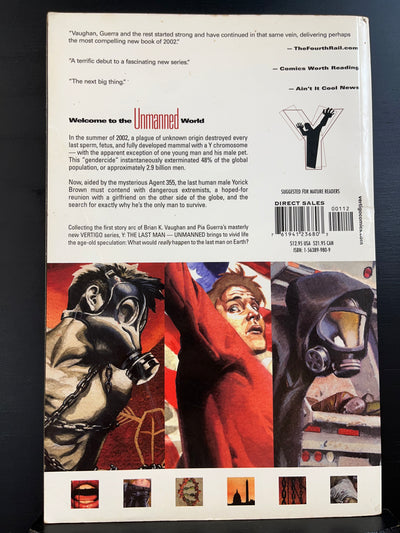 Y: The Last Man TPB Volume 01 Unmanned (damaged)