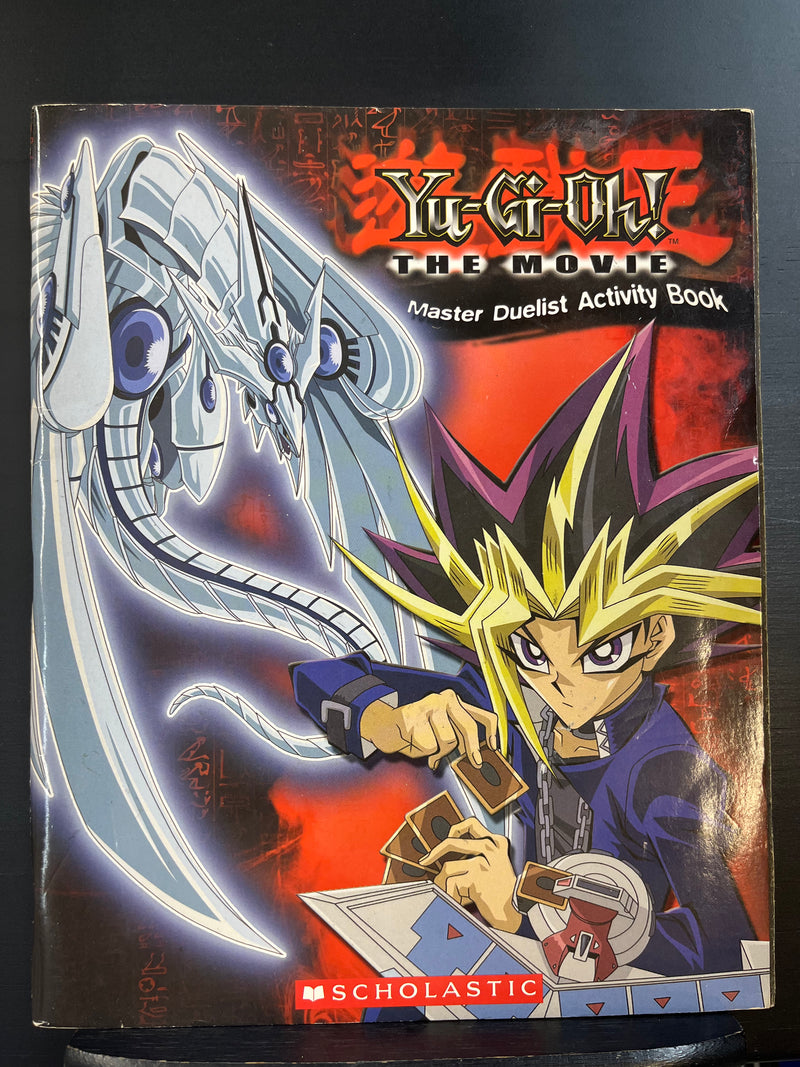 Yu-Gi-Oh! The Movie Master Duelist Activity Book (damaged)
