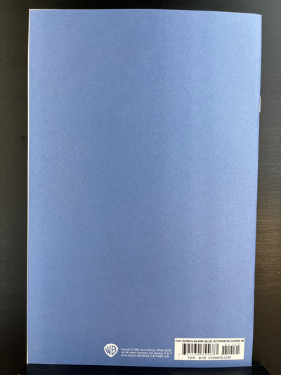 Space Ghost Annual #1 (One Shot) Cover M Blue Blank Authentix FOC Bonus Variant