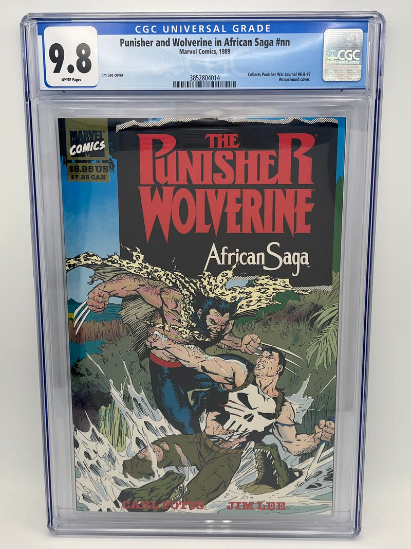Punisher and Wolverine in African Saga (1989) 