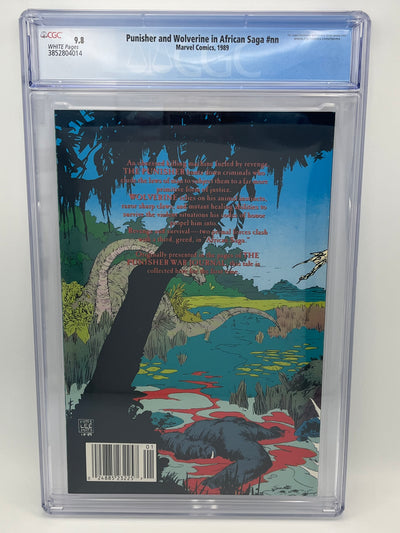 Punisher and Wolverine in African Saga (1989) #nn - CGC 9.8 - Wraparound Cover