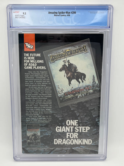 Amazing Spider-Man (1988) #299 - CGC 9.2 - Venom cameo