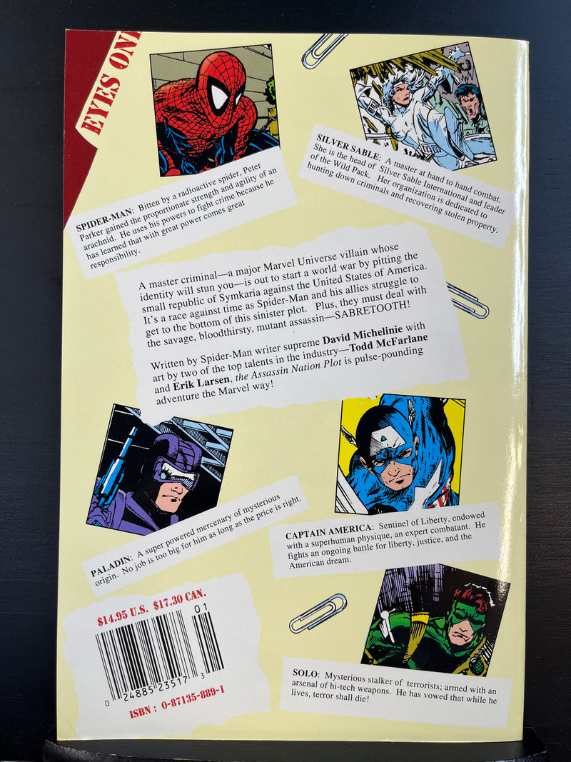 Spider-Man Assassin Nation Plot TPB Paperback