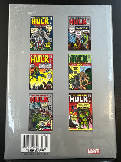 Marvel Masterworks Hardcover - Incredible Hulk Volume 01 Second Edition