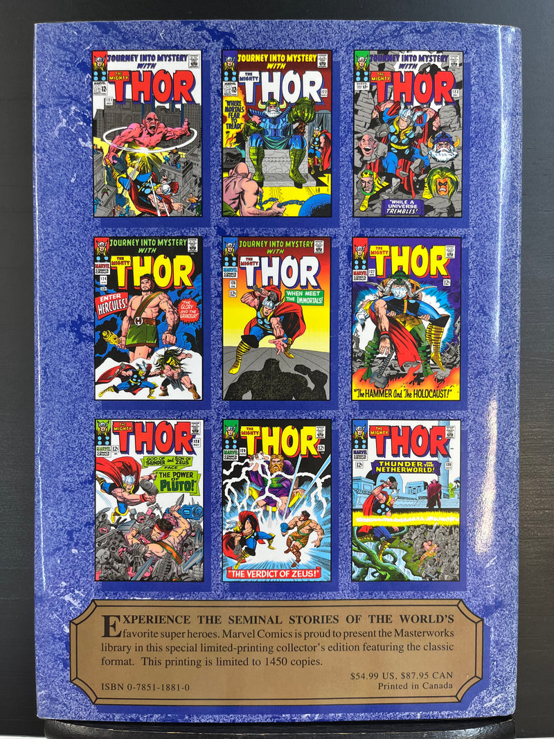 Marvel Masterworks Volume 52 Hardcover VARIANT EDITION - Mighty Thor Volume 04