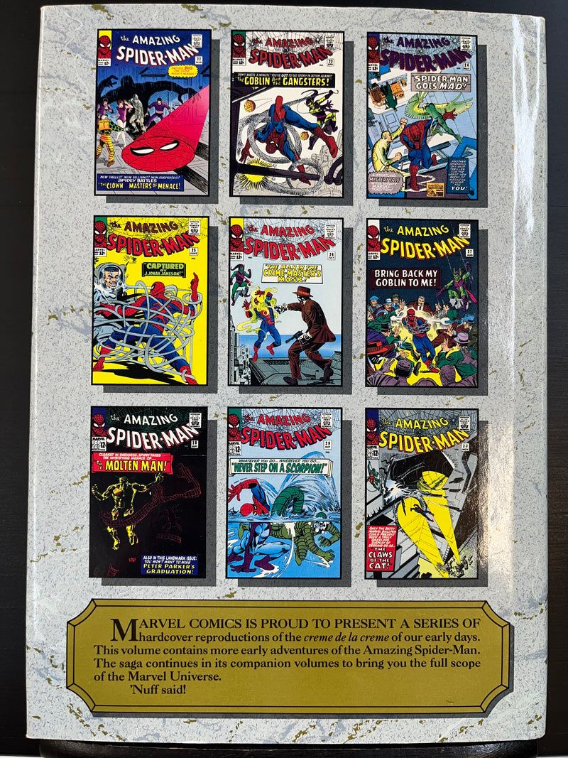 Marvel Masterworks Volume 10 Hardcover FIRST EDITION - Amazing Spider-Man Volume 03