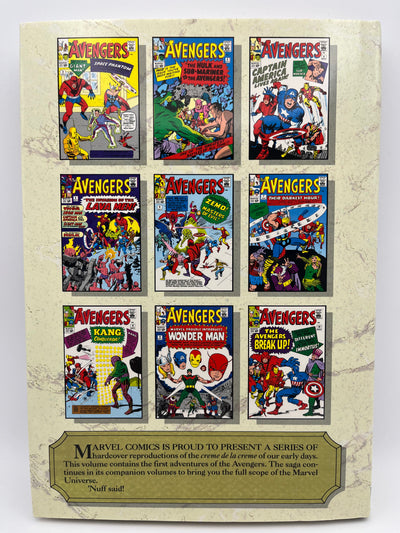 Marvel Masterworks Volume 04 Hardcover FIRST EDITION - Avengers Volume 01 (Second Print)