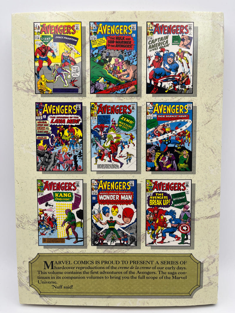 Marvel Masterworks Volume 04 Hardcover FIRST EDITION - Avengers Volume 01 (Second Print)
