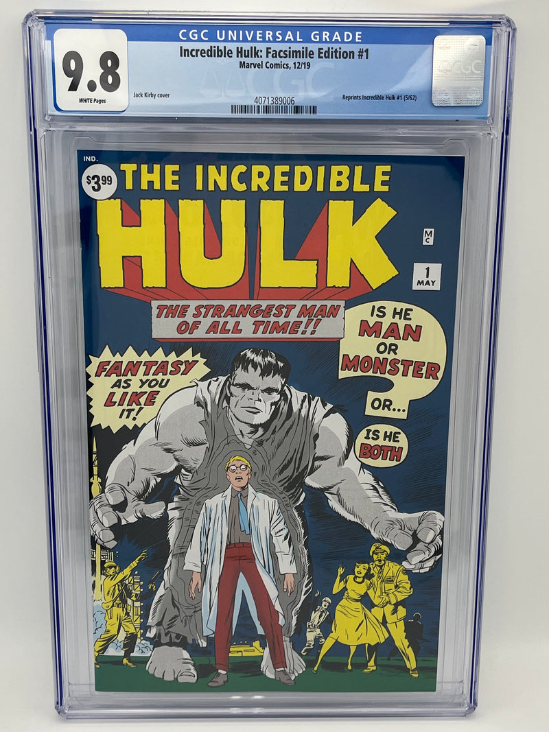 Incredible Hulk Facsimile Edition (2019) 