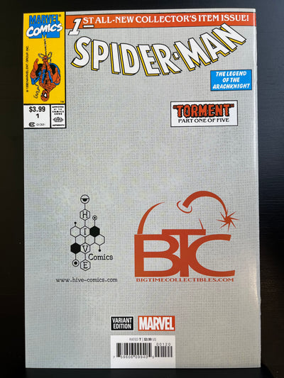 Spider-Man #1 Facsimile Edition - Signed Peach Momoko Variant - Hive Comics/Big Time Collectibles Exclusive with COA