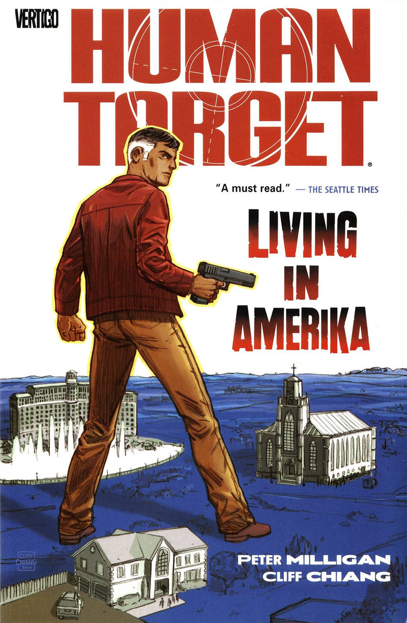 HUMAN TARGET LIVING IN AMERIKA TPB (MR)