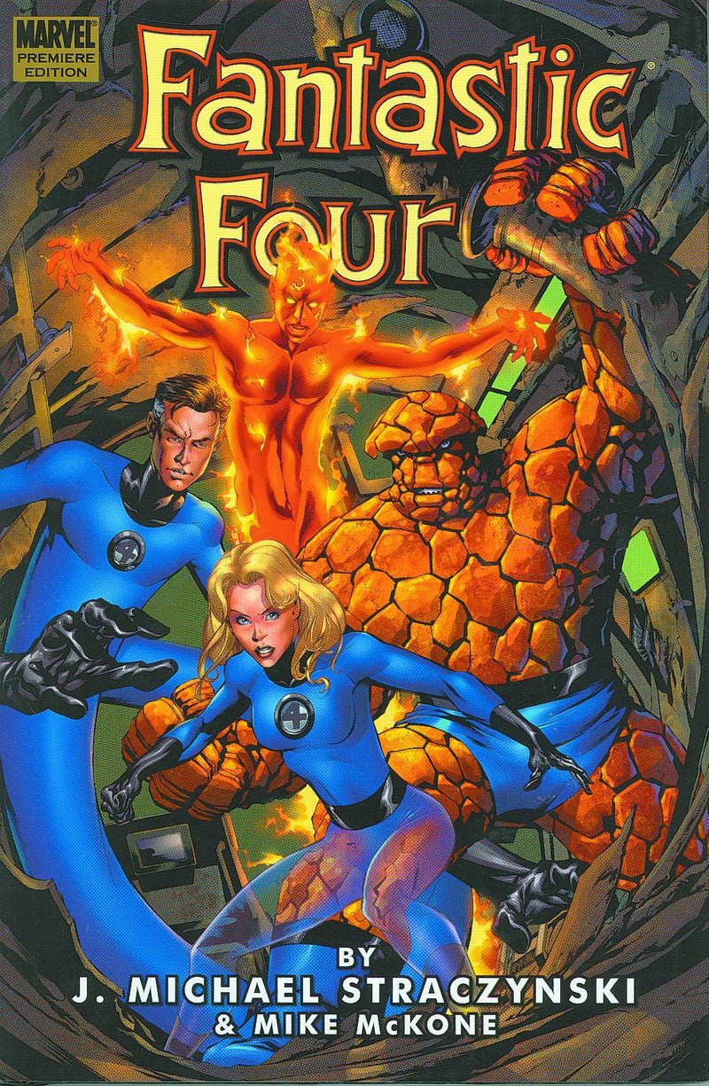 FANTASTIC FOUR BY J MICHAEL STRACZYNSKI PREMIERE HARDCOVER VOLUME 01