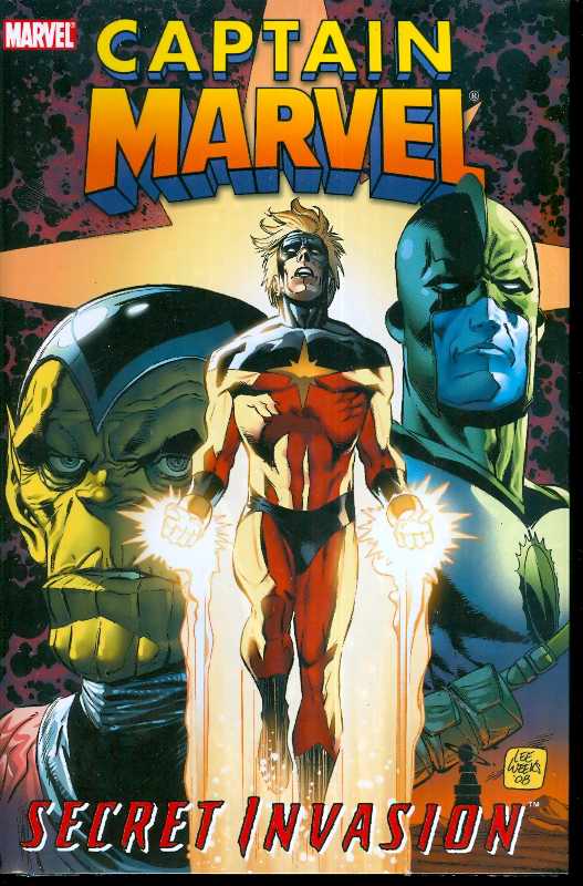 Captain Marvel Premium Hardcover Secret Invasion