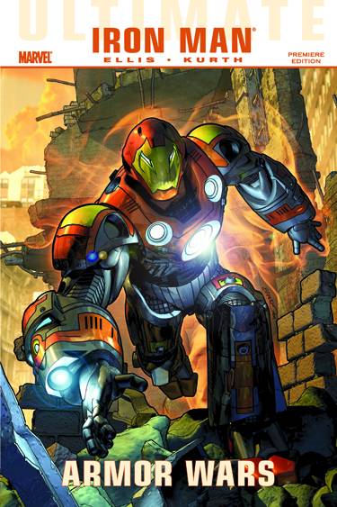 Ultimate Comics Iron Man Armor Wars Premiere Hardcover