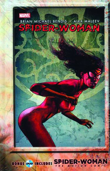 Spider-Woman Hardcover Agent of Sword GN W/ Motion Dvd