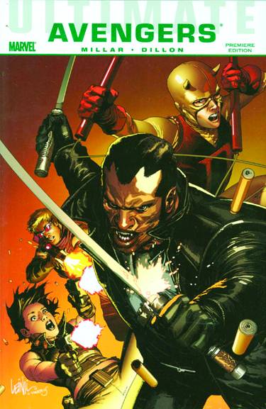 Ultimate Comics Avengers Premiere Hardcover Blade Vs Avengers