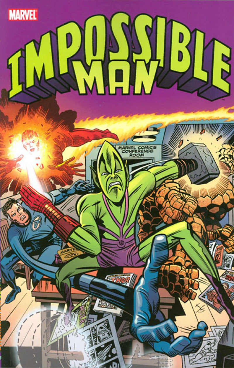 IMPOSSIBLE MAN TPB