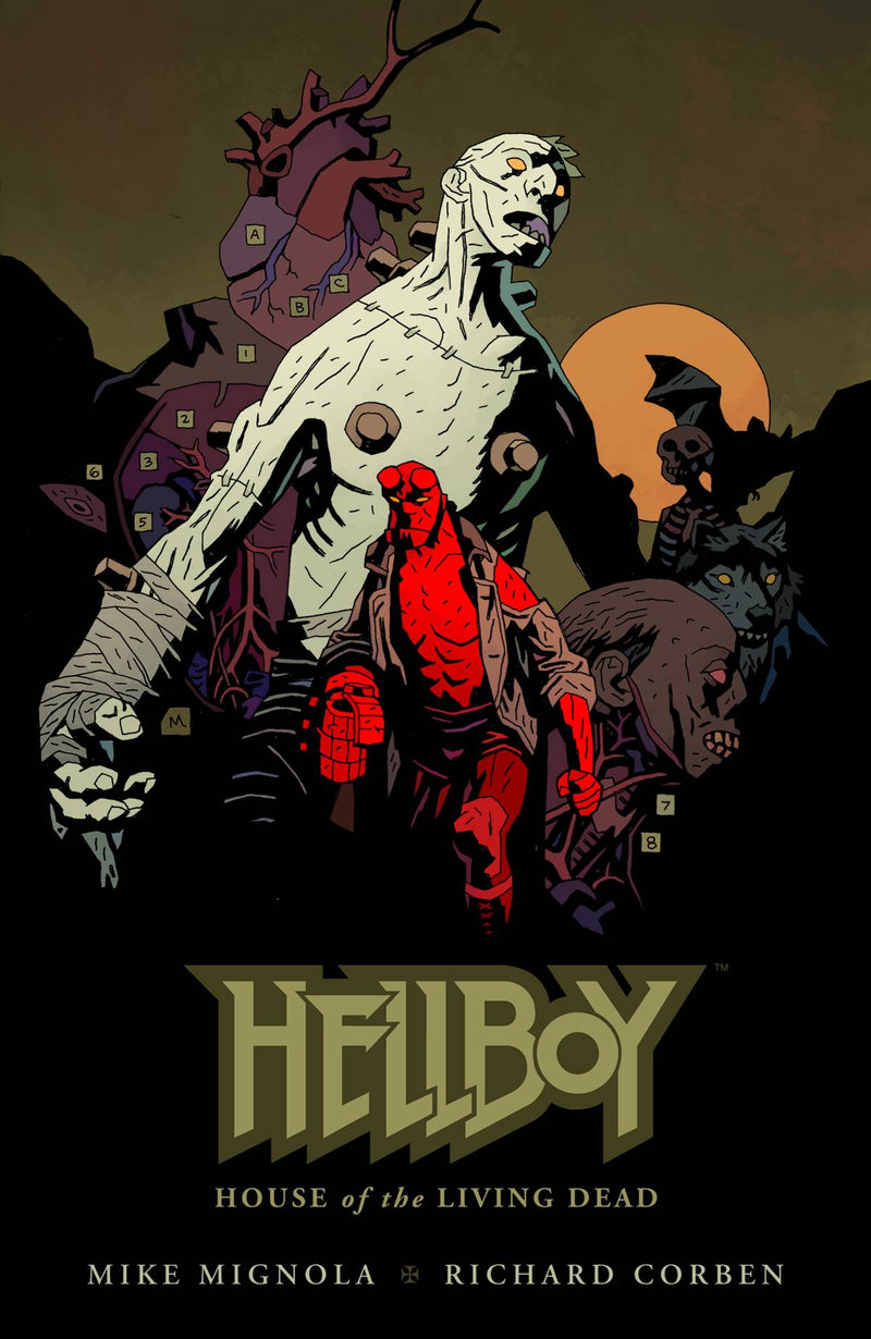 Hellboy House of the Living Dead Hardcover