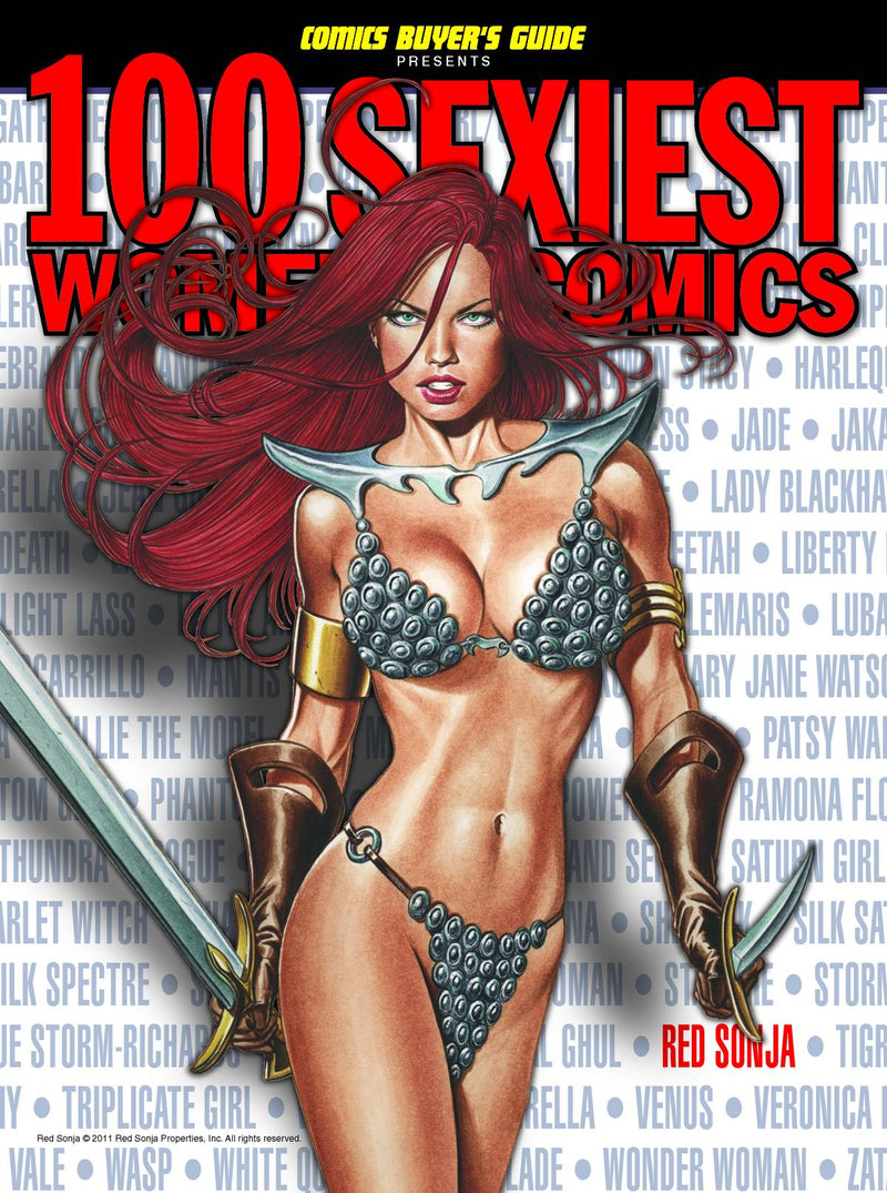 100 SEXIEST WOMEN IN COMIC SOFTCOVER