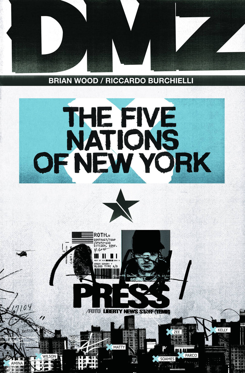 DMZ TPB VOLUME 12 THE FIVE NATIONS OF NEW YORK (Mature)