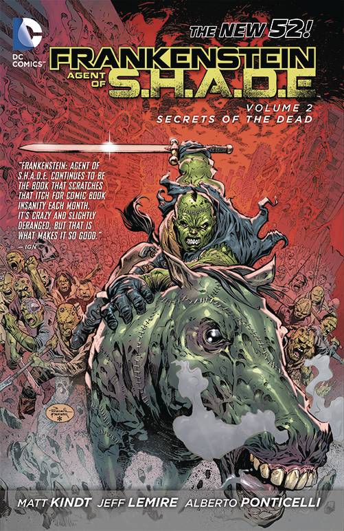 Frankenstein Agent of Shade TPB Volume 02 Secrets  Dead (N52)