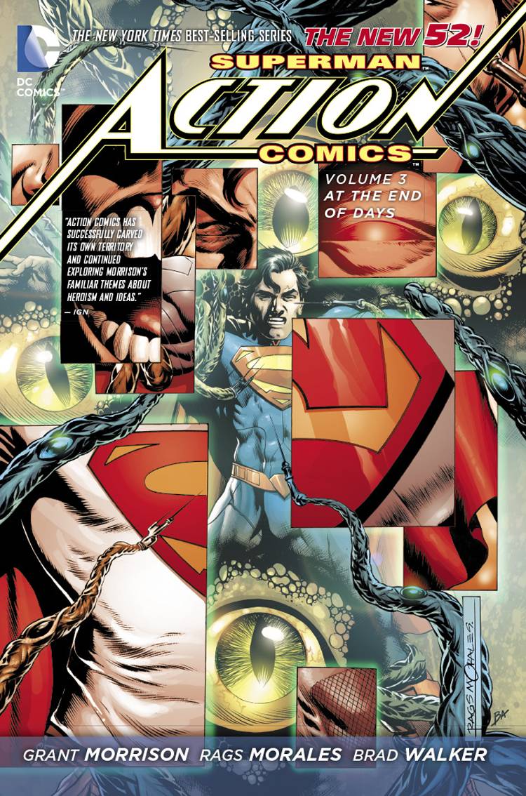 Superman Action Comics Hardcover Volume 03 End of Days (N52)