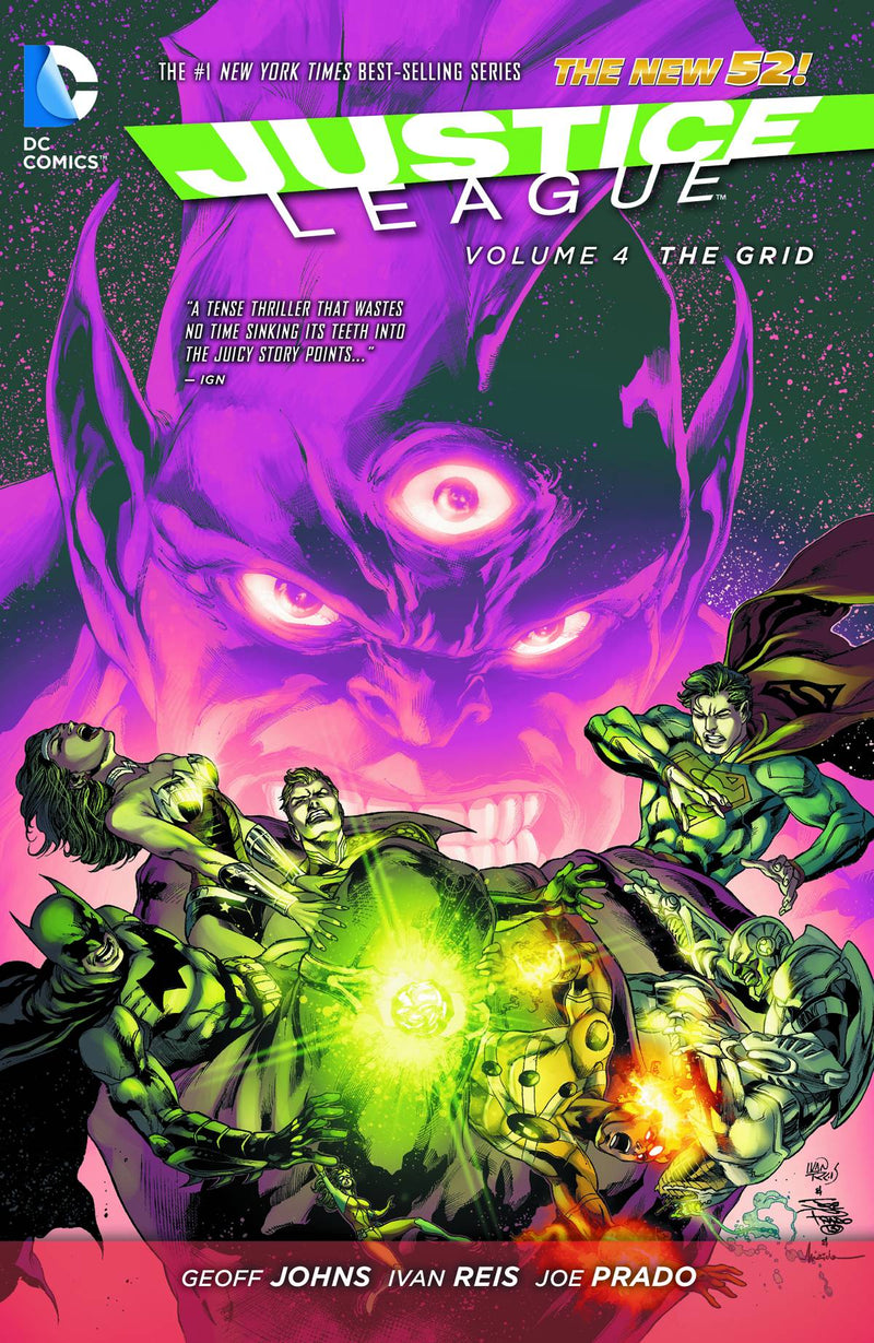 JUSTICE LEAGUE TPB Volume 04 THE GRID (N52)