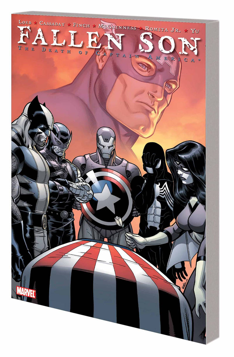 Fallen Son Death of Captain America TPB New Ptg