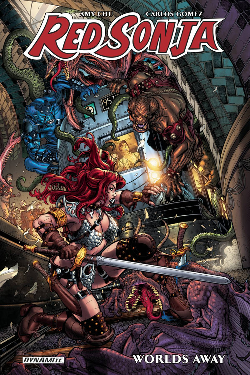 Red Sonja Worlds Away TPB Volume 01