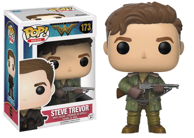 Pop Wonder Woman Movie Steve Trevor Vinyl Figure