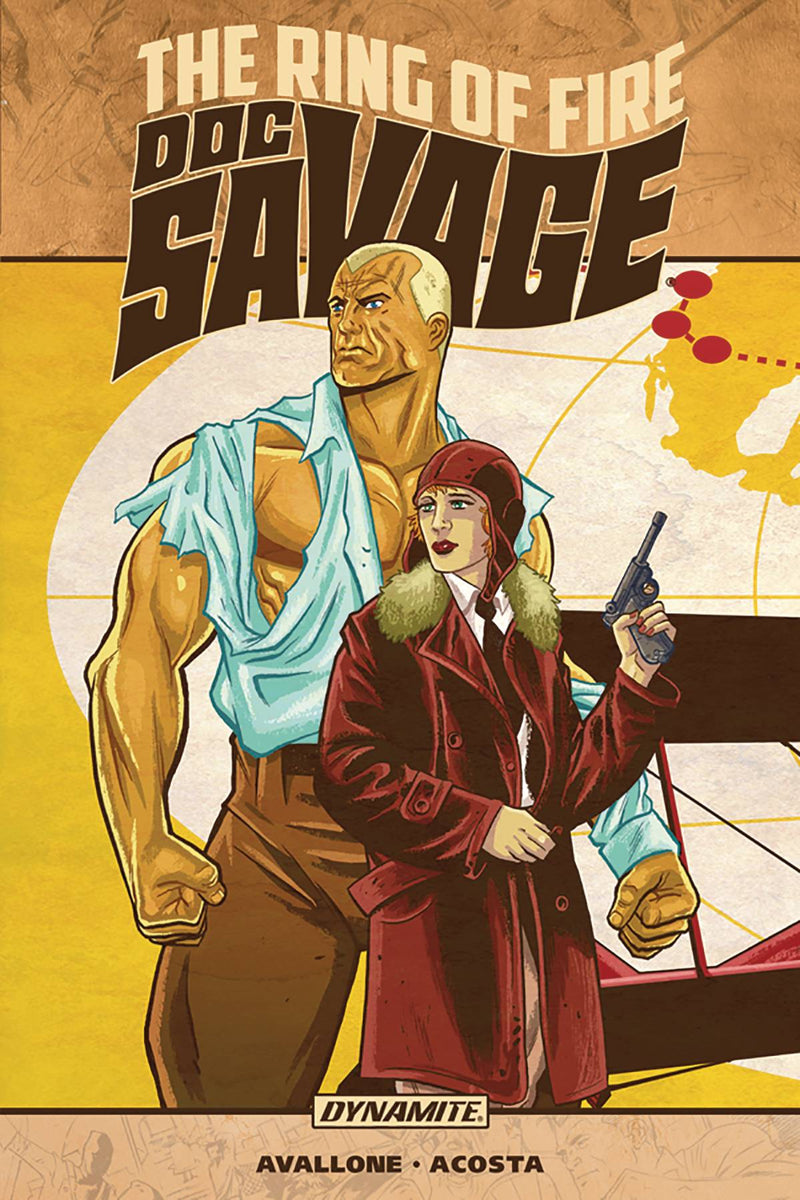 Doc Savage Ring of Fire TPB