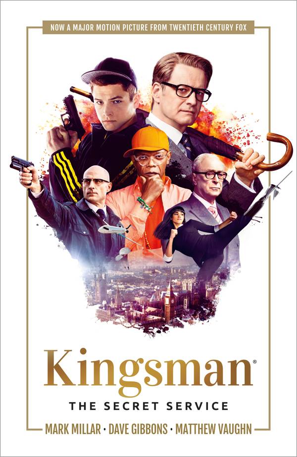 Kingsman Secret Service TPB Cover B Movie Cover