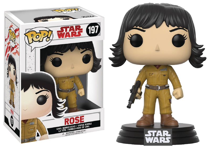 Pop Star Wars E8 Rose Vinyl Figure