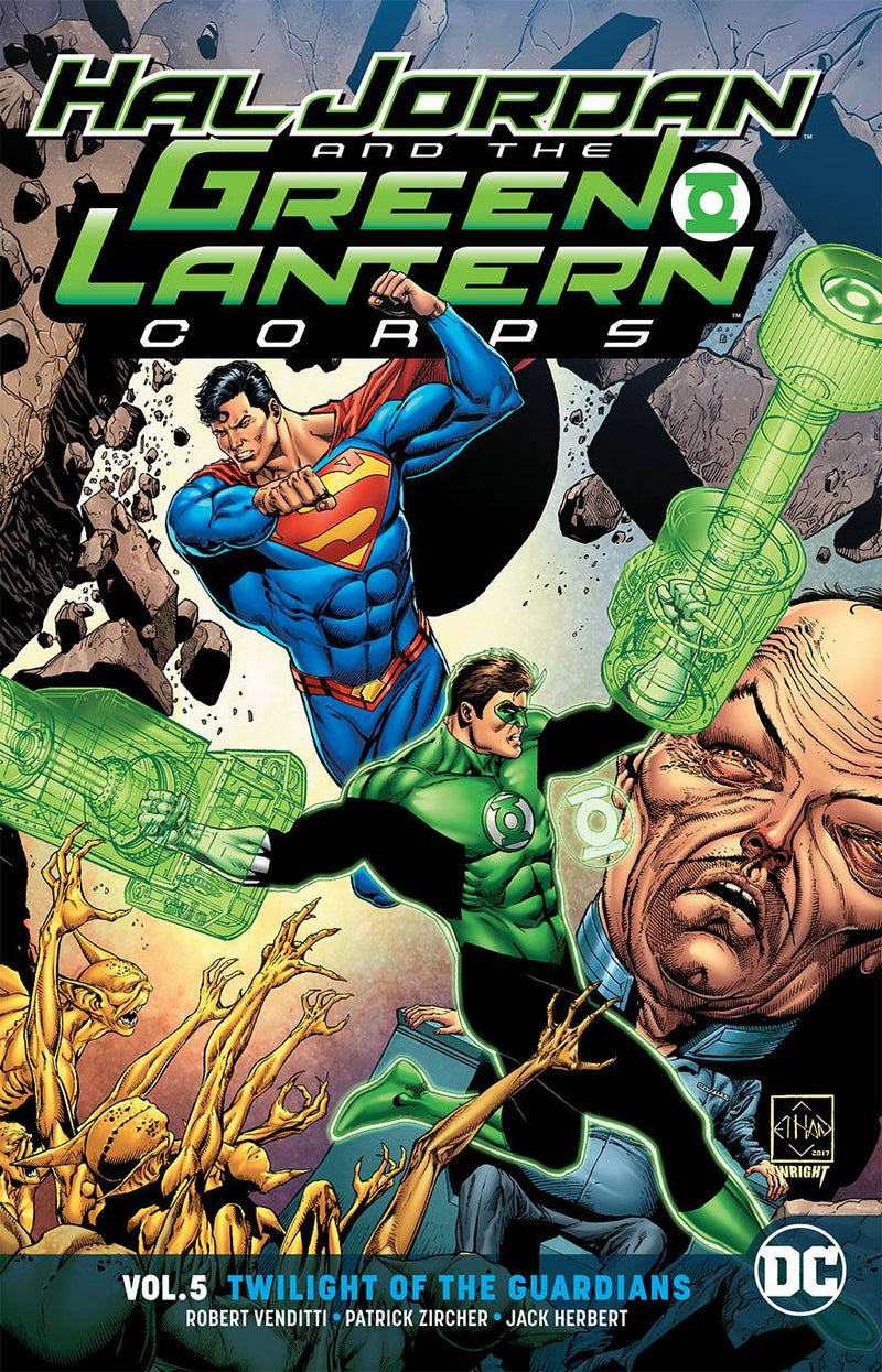 Hal Jordan & the Green Lanterns Corps TPB Volume 05 Twilight of the Guardians Rebirth