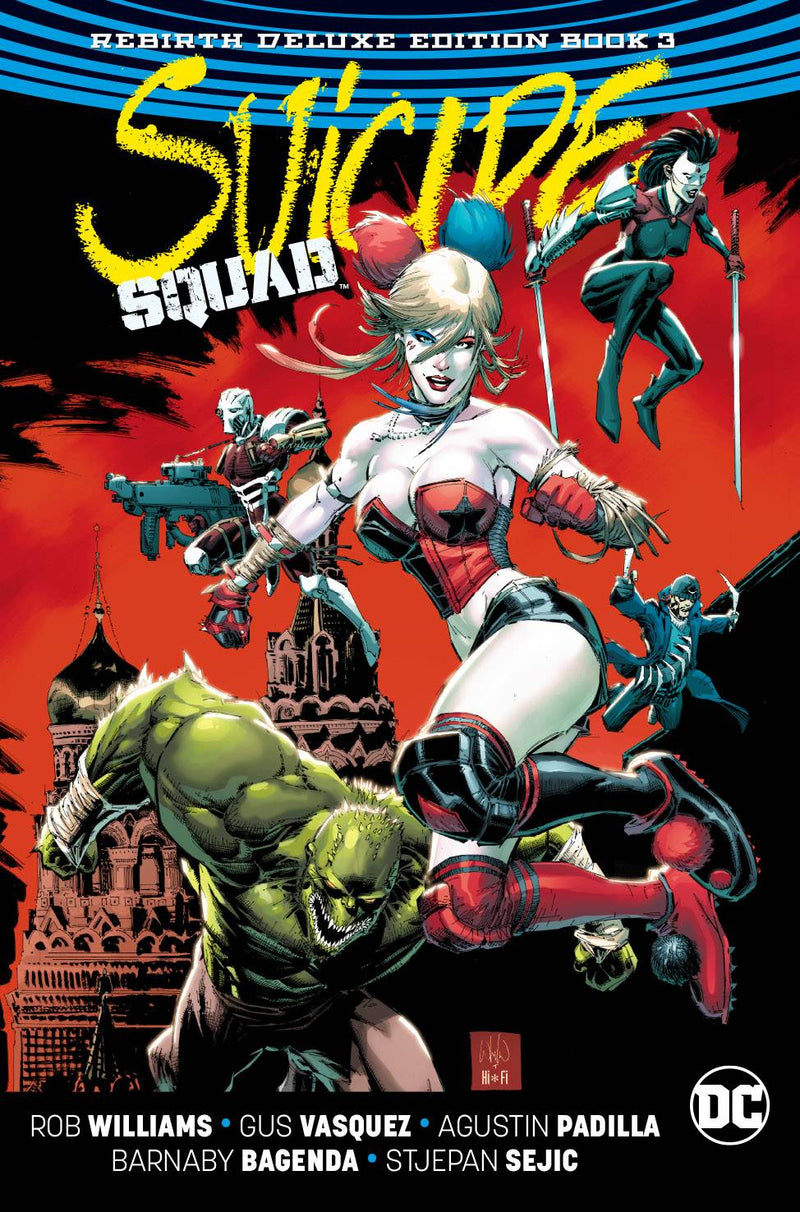 Suicide Squad Rebirth Deluxe Collectors Hardcover Book 03