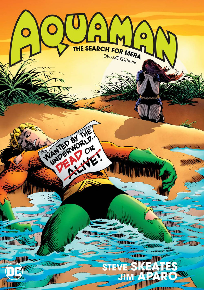 Aquaman Search For Mera Deluxe Hardcover