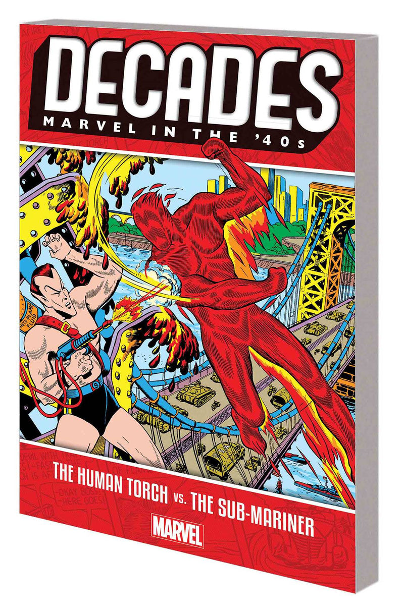 Decades Marvel In 40s TPB Human Torch Vs Sub-Mariner