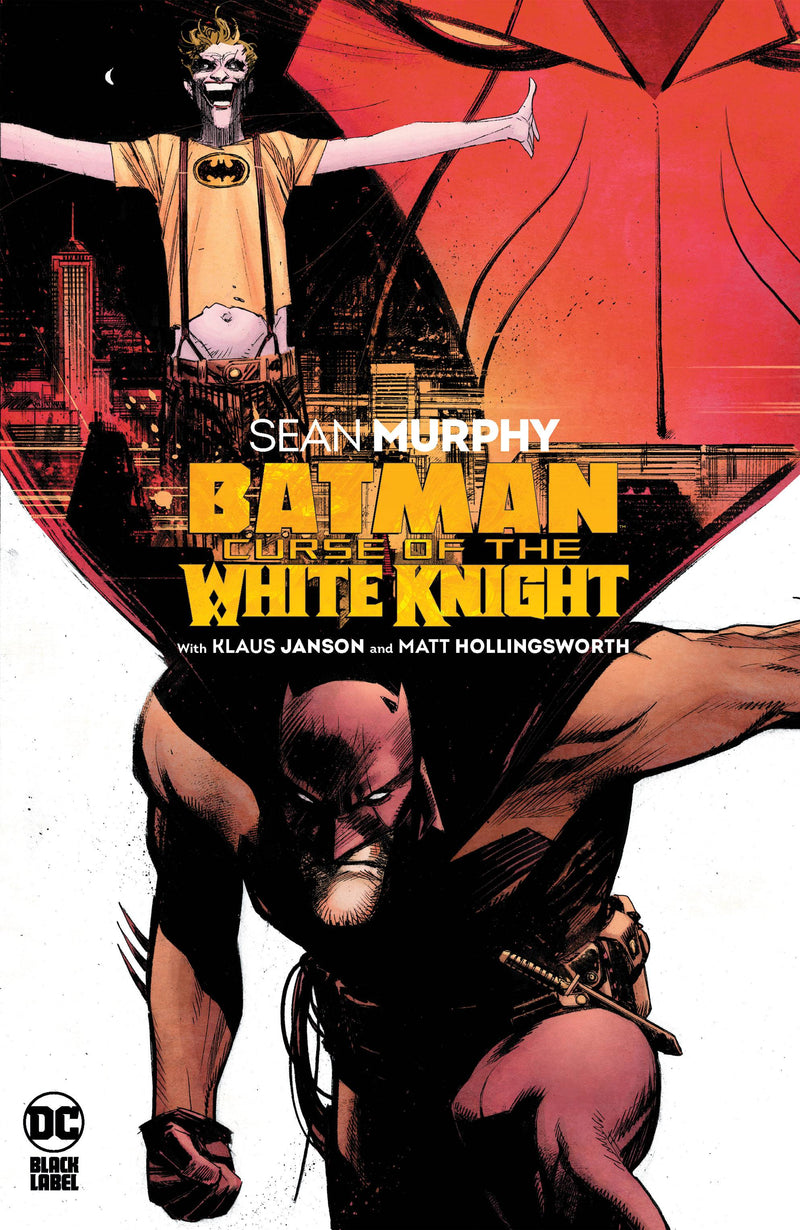 BATMAN CURSE OF THE WHITE KNIGHT HARDCOVER