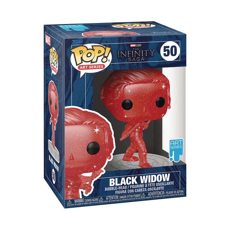 Pop Artist Series Infinity Saga Black Widow Red