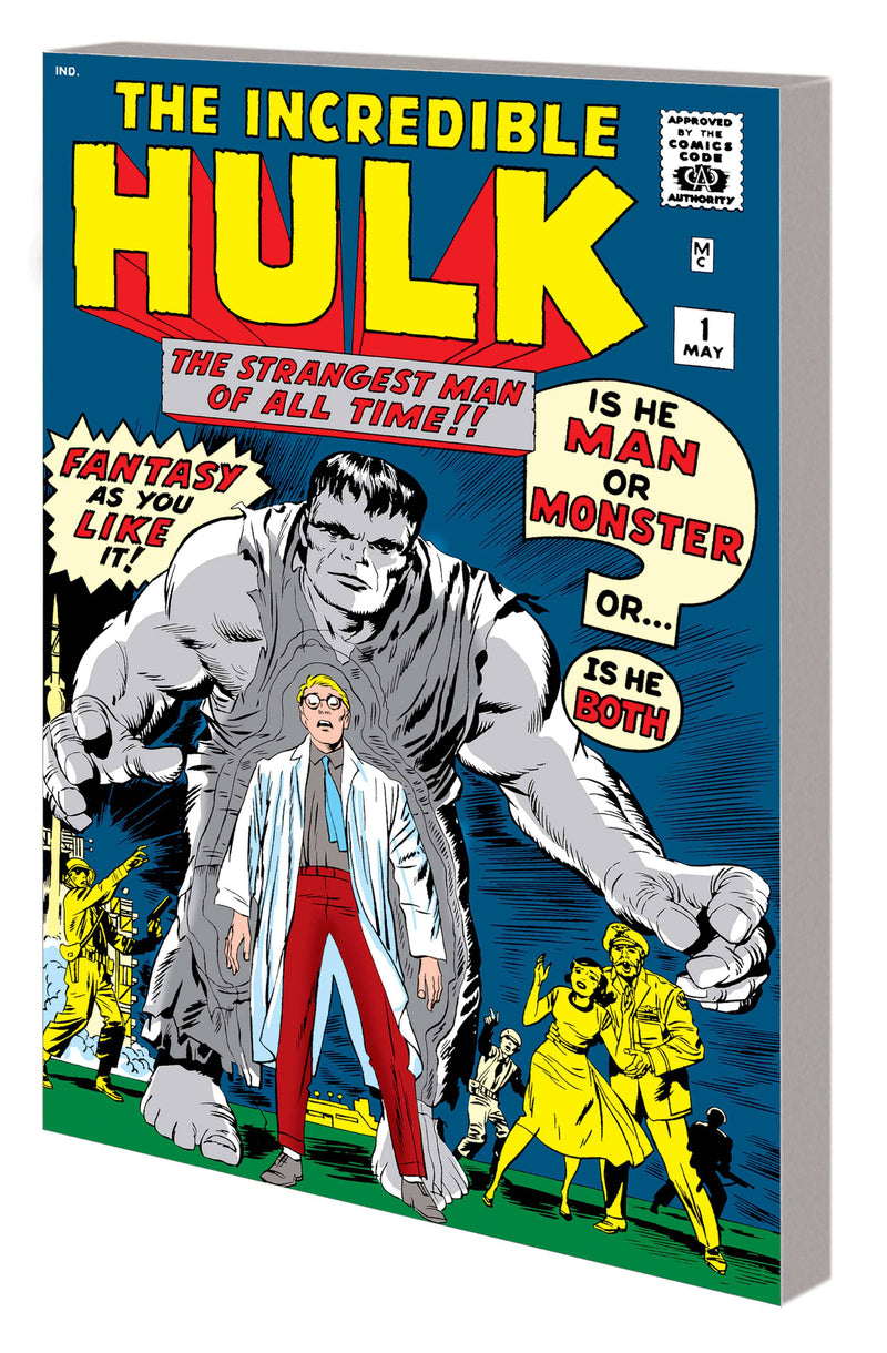 Mighty Marvel Masterworks Incredible Hulk TPB Volume 01 Green Goliath Direct Market Variant