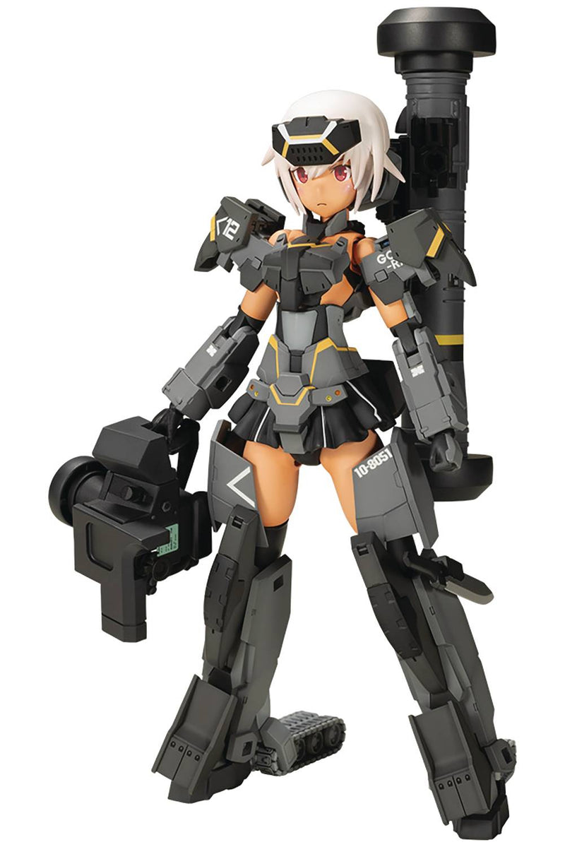 Frame Arms Girl GOURAI-KAI [Black] with FGM148 Type Anti-Tank Missile Model Kit