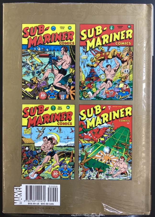 Marvel Masterworks Golden Age Sub-Mariner Volume 02 Hardcover
