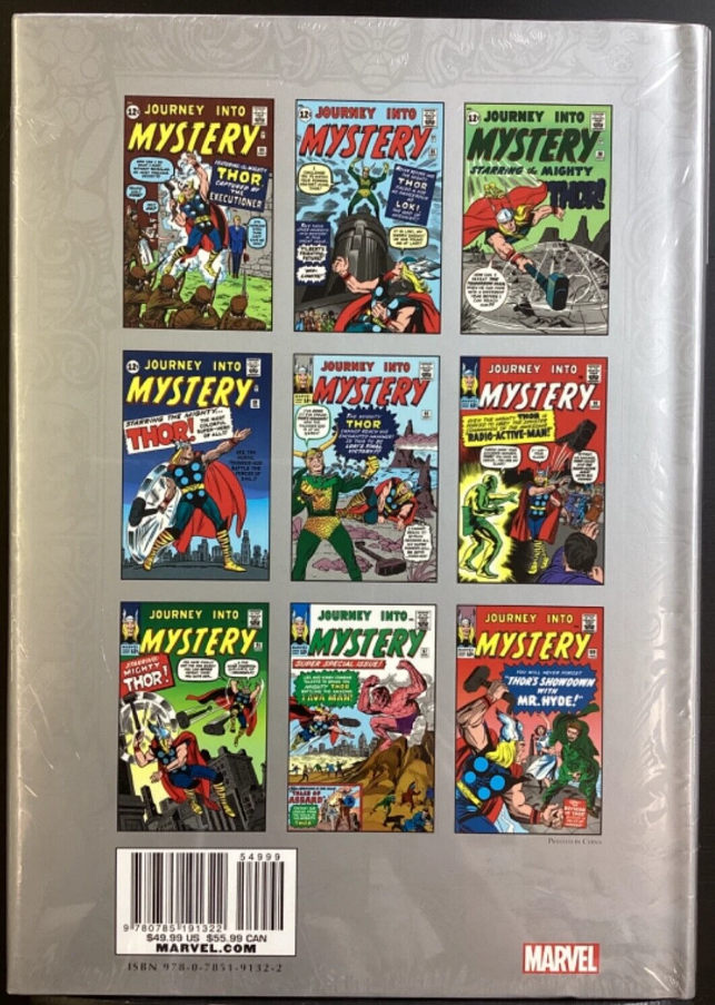 Marvel Masterworks Mighty Thor Volume 01 Hardcover