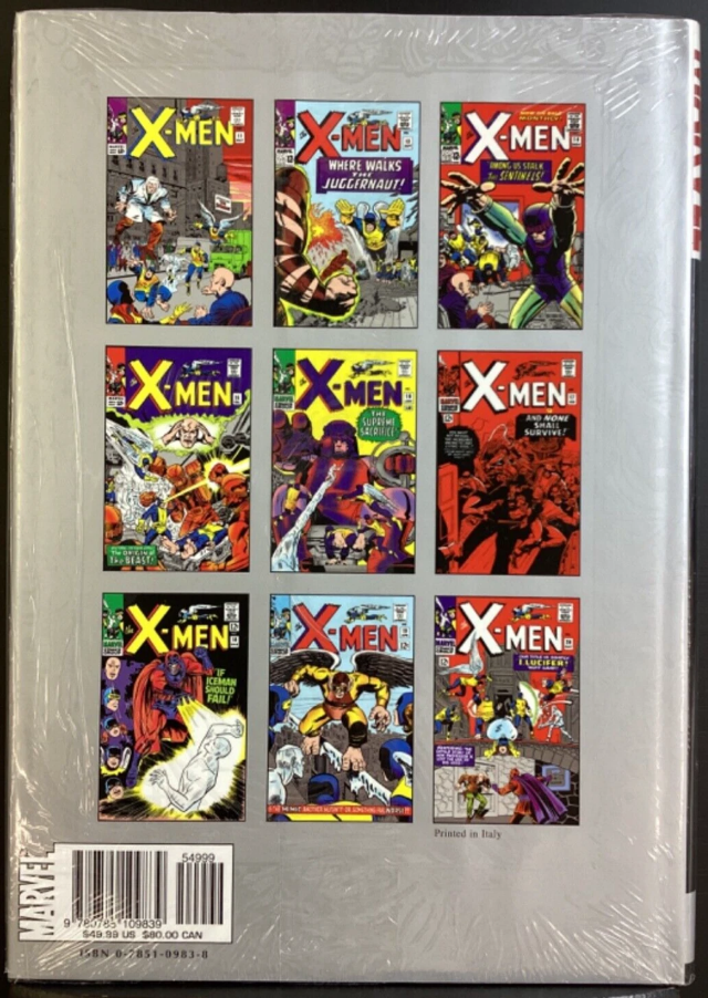 Marvel Masterworks SECOND EDITION - X-Men Volume 02 Hardcover