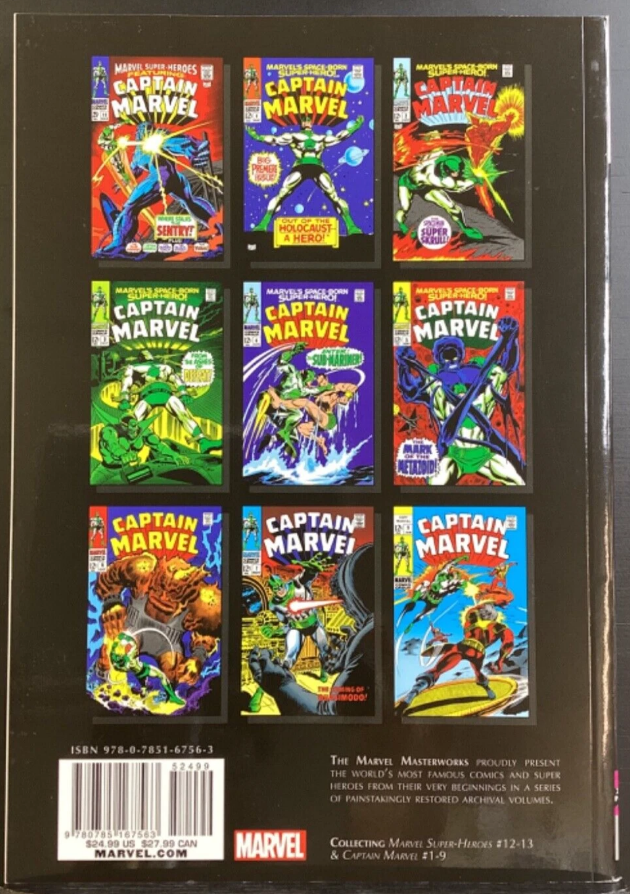 Marvel Masterworks Captain Marvel TPB Volume 01