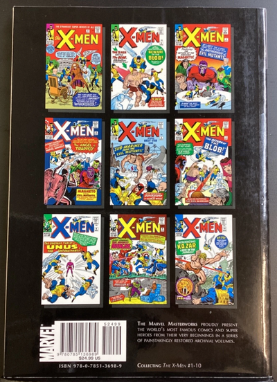Marvel Masterworks X-Men TPB Volume 01