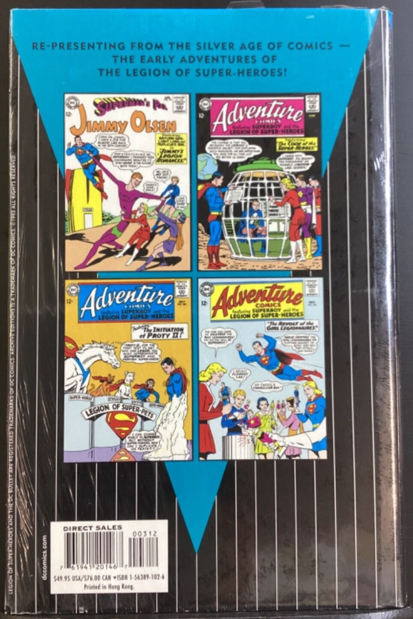 DC Archive Editions SECOND PRINTING Hardcover - Legion of Super-Heroes Volume 03