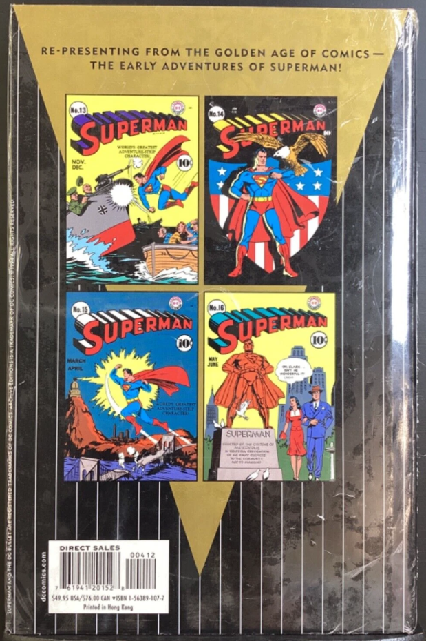 DC Archive Editions SECOND PRINT Hardcover - Superman Volume 04