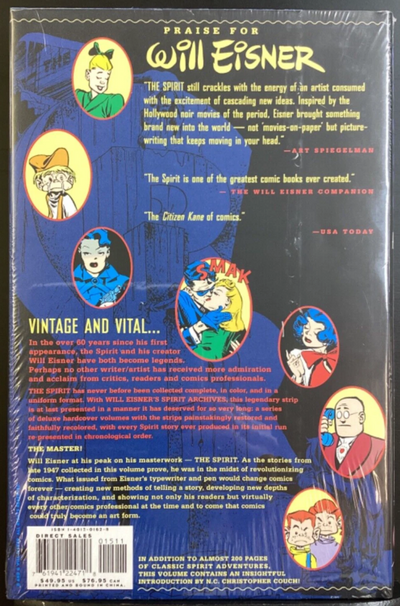 Will Eisner's The Spirit Archives Hardcover Volume 15